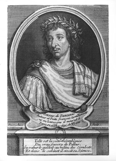 Portrait of Savinien de Cyrano de Bergerac by Etienne Jehandier Desrochers
